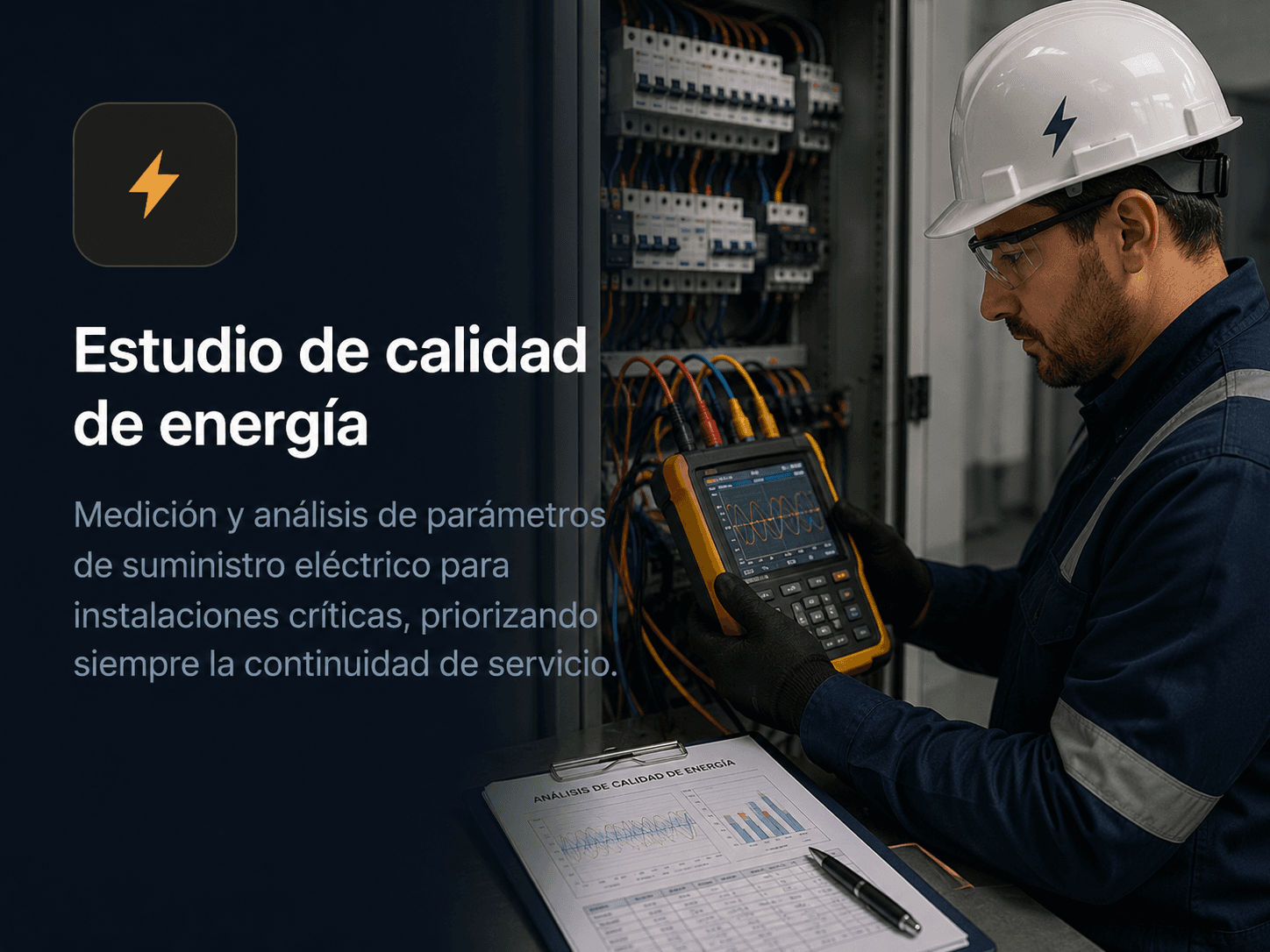 Estudio de calidad de energía