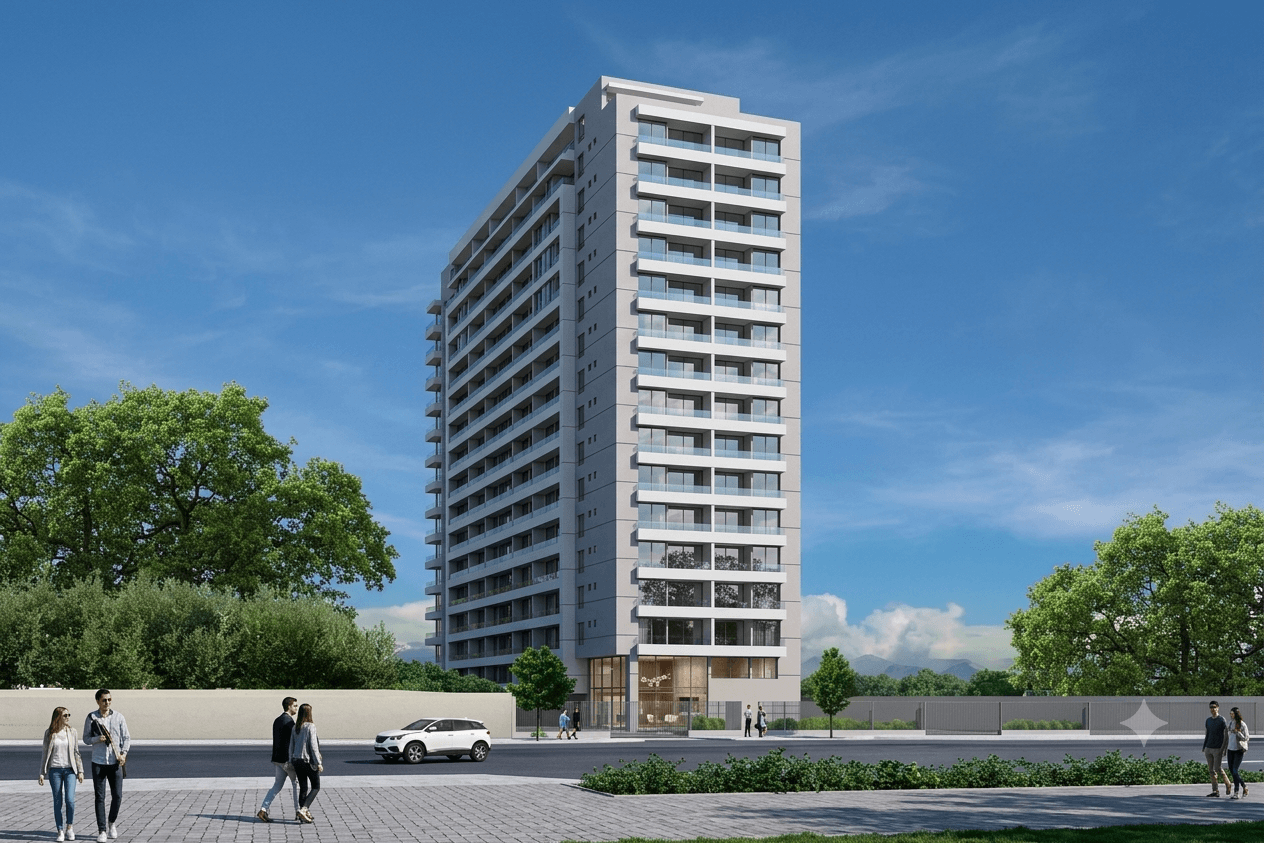 Edificio Exequiel Fernández, torre residencial en Santiago
